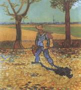 Vincent Van Gogh The Painter on His way to Work (nn04) oil on canvas